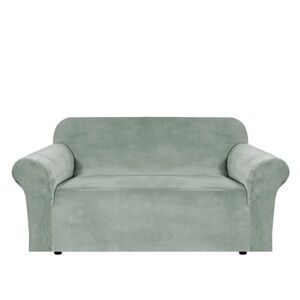 Elegant Green Loveseat Sofa Cover